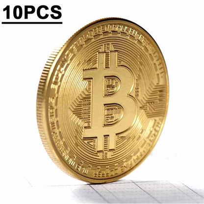 Gold Plated Physical Bitcoin